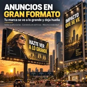 Anuncios en Gran Formato