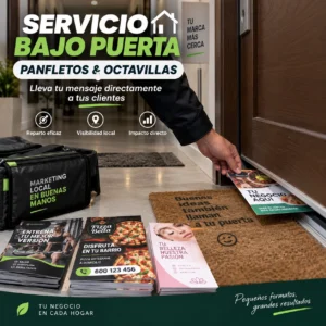 Entrega Publicitaria Bajo Puerta